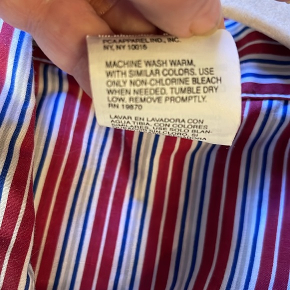 Men’s sleep 🛌 top and bottom. Puritan XL red white and blue and gray. - Picture 5 of 11